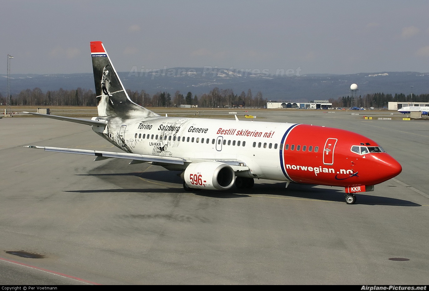 Norwegian Air Shuttle LN-KKR aircraft at Oslo - Gardermoen