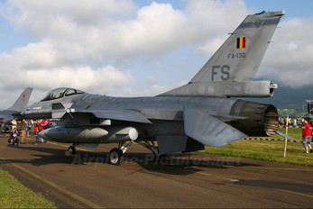 FA-130 - Belgium - Air Force General Dynamics F-16A Fighting Falcon
