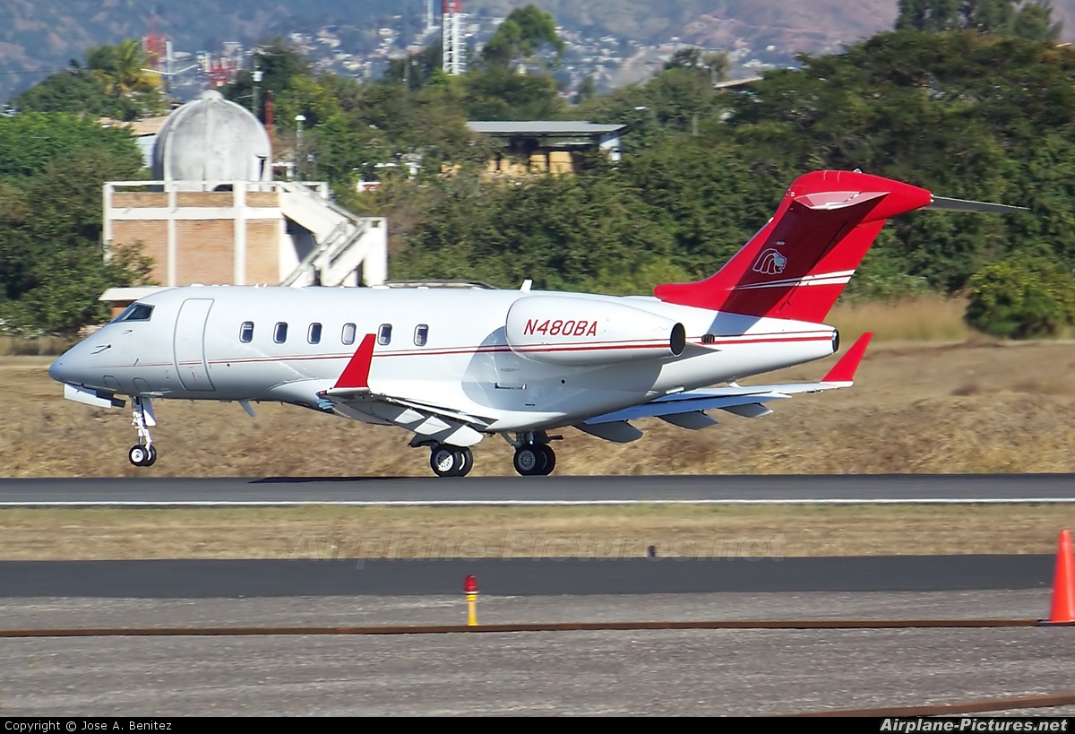 Private N480BA aircraft at Tegucigalpa - Toncontin