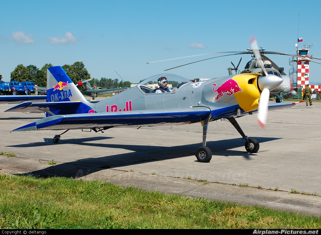 The Flying Bulls : Aerobatics Team OK-XRA aircraft at Hradec Králové