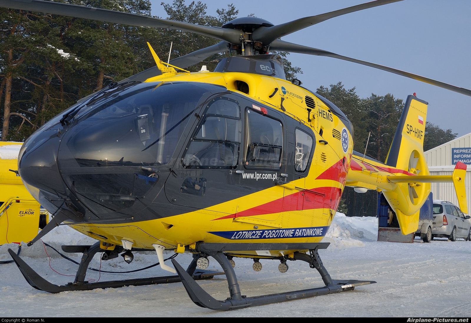 Polish Medical Air Rescue - Lotnicze Pogotowie Ratunkowe SP-HXF aircraft at Bydgoszcz - Szwederowo