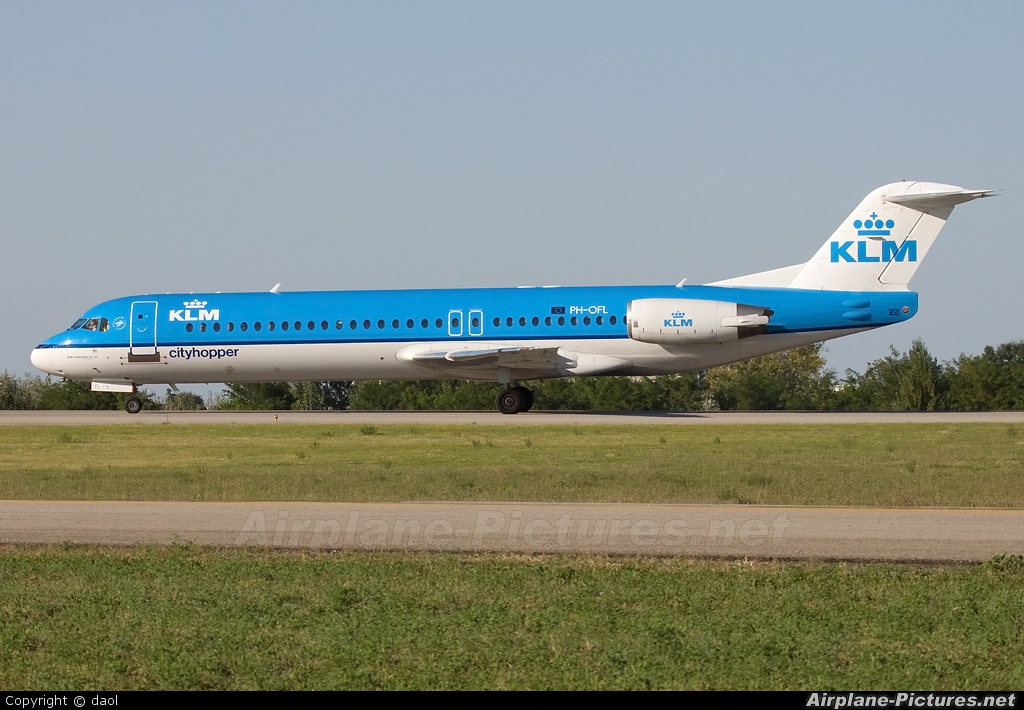 KLM Cityhopper PH-OFL aircraft at Bologna - Borgo Panigale