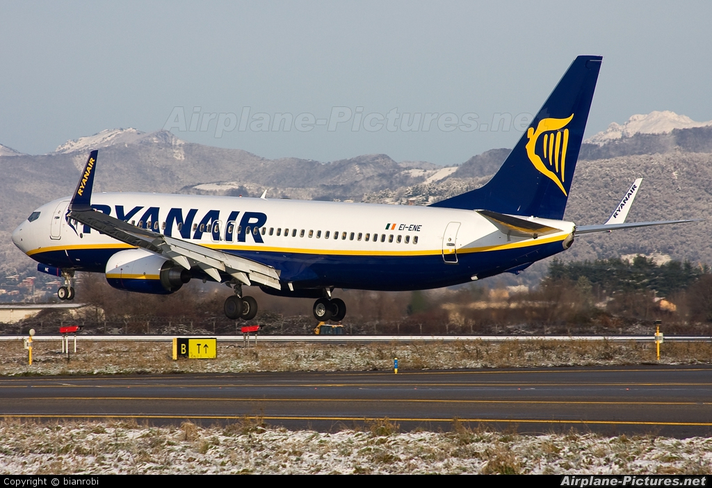 Ryanair EI-ENE aircraft at Bergamo - Orio al Serio