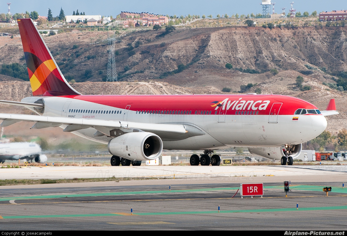 Avianca N948AC aircraft at Madrid - Barajas