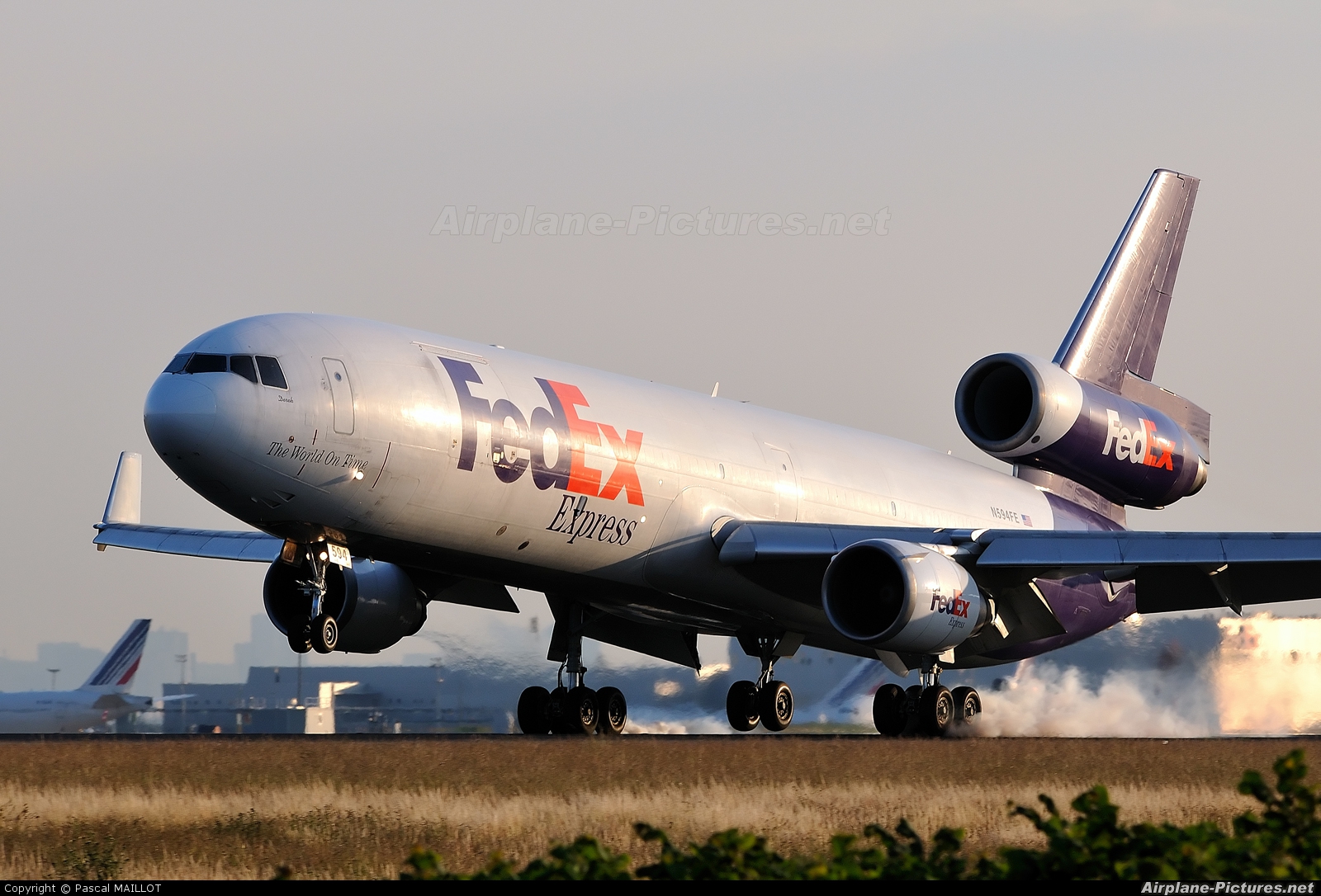 FedEx Federal Express N594FE aircraft at Paris - Charles de Gaulle