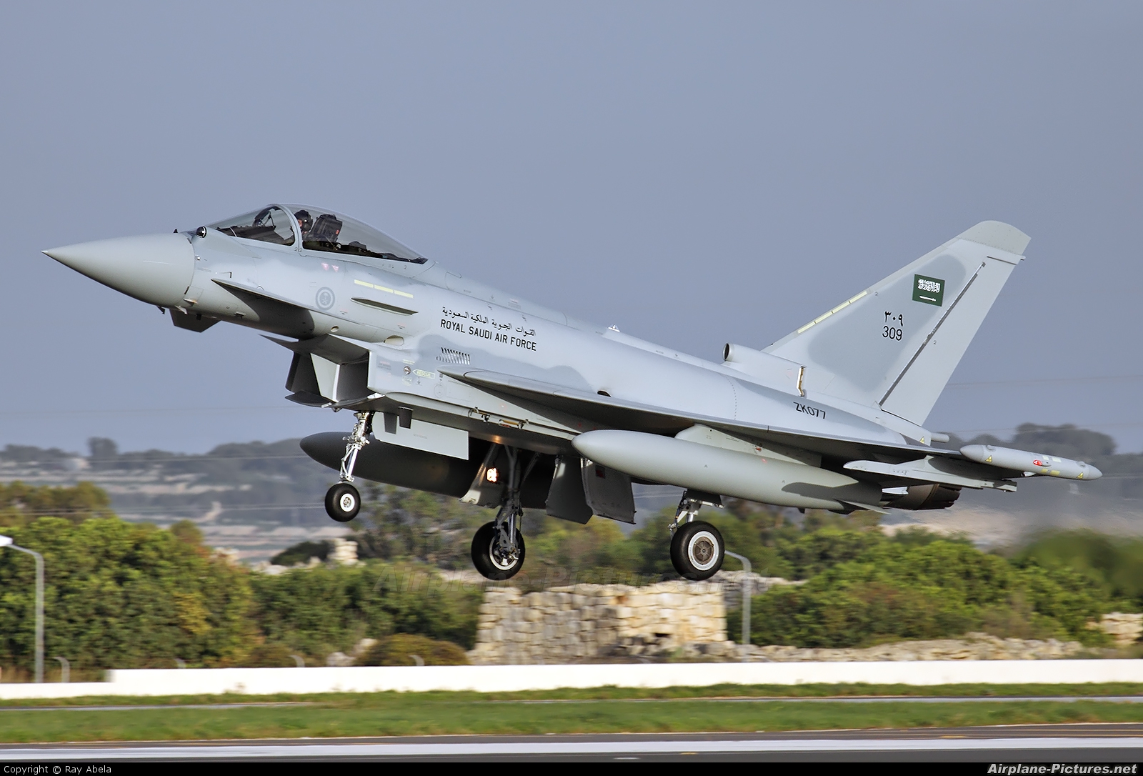 Saudi Arabia - Air Force 309 aircraft at Malta Intl
