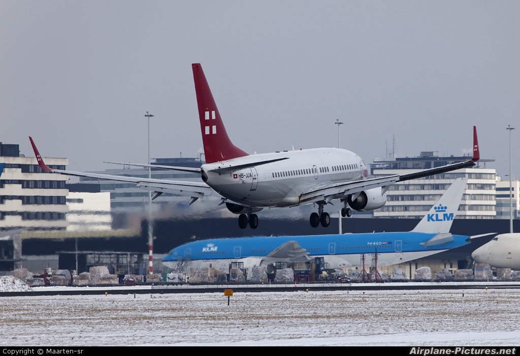 PrivatAir HB-JJA aircraft at Amsterdam - Schiphol