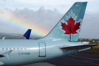 C-FYNS - Air Canada Airbus A319