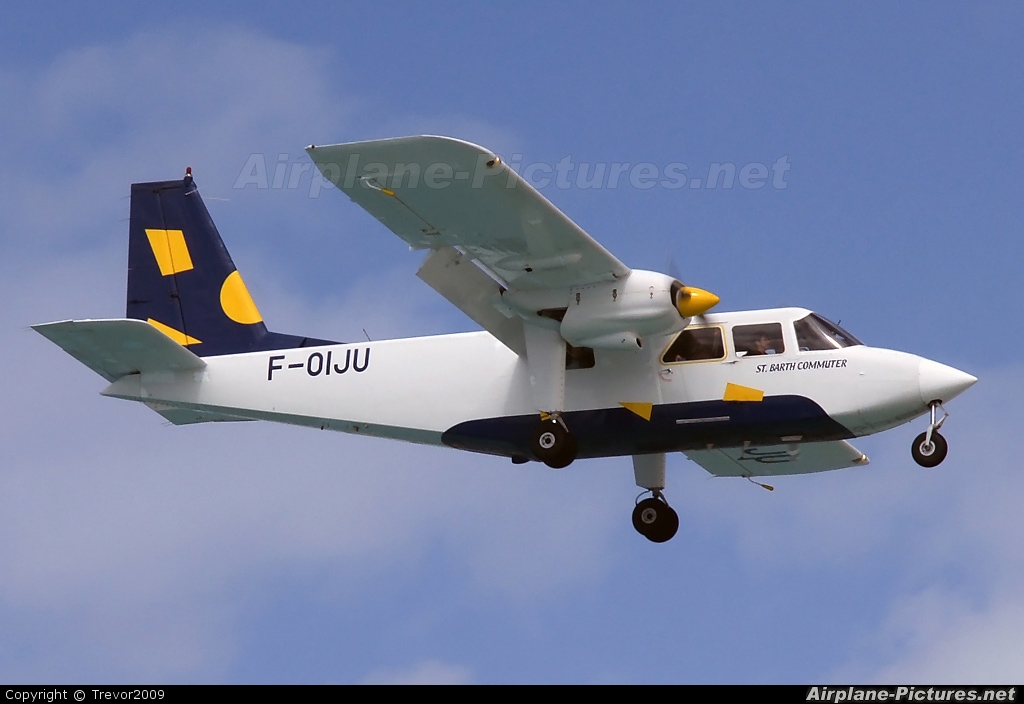 St.Barth Commuter F-OIJU aircraft at Sint Maarten - Princess Juliana Intl