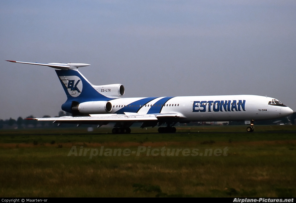 ELK-Estonian Airways   ES-LTR aircraft at Amsterdam - Schiphol
