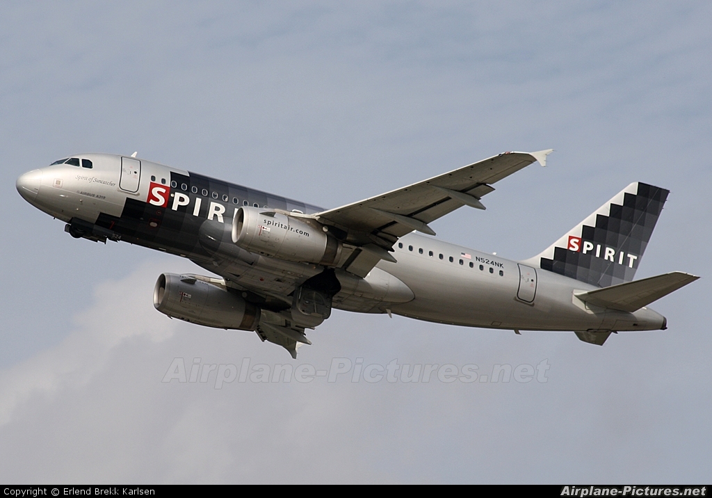 Spirit Airlines N524NK aircraft at Fort Lauderdale - Hollywood Intl