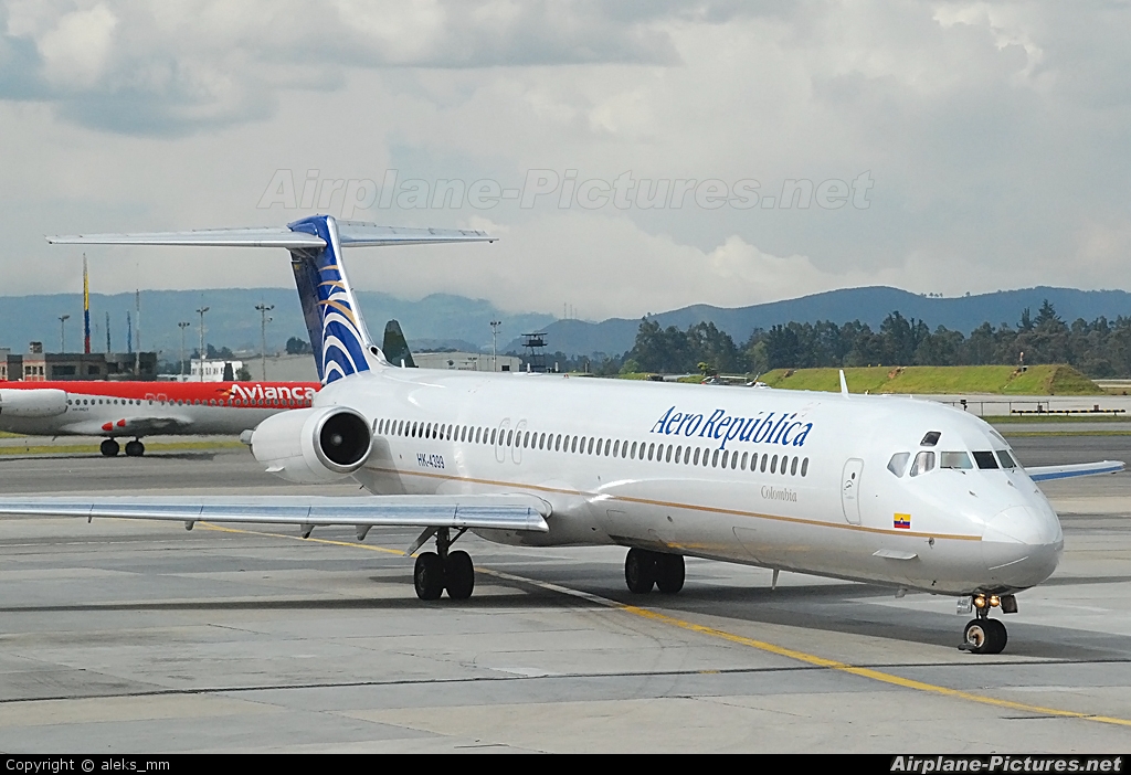 Aero Republica HK-4399 aircraft at Bogotá - Eldorado Intl