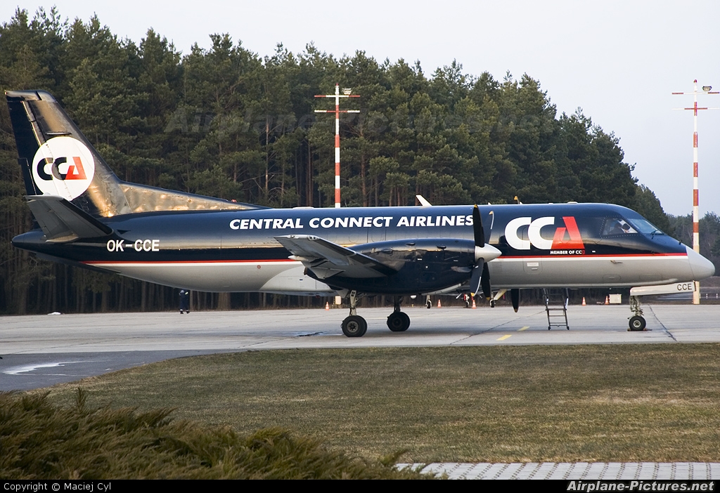 CCA - Central / Czech Connect Airlines OK-CCE aircraft at Babimost
