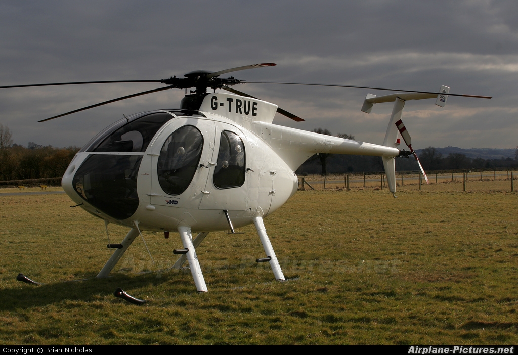 Private G-TRUE aircraft at Welshpool