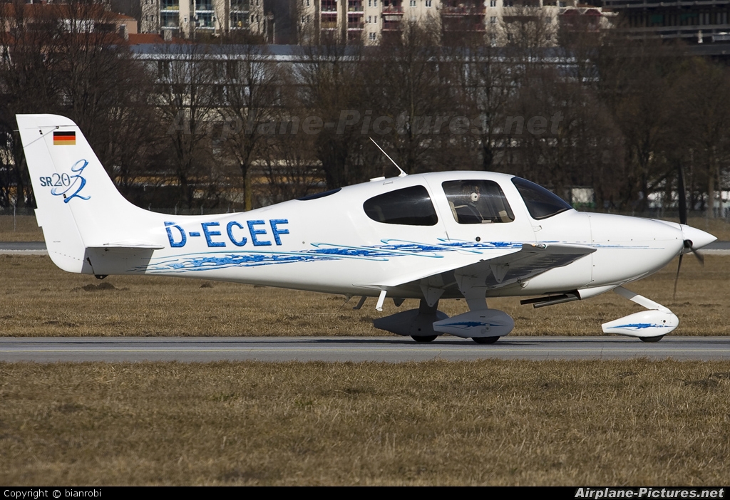 Private D-ECEF aircraft at Innsbruck
