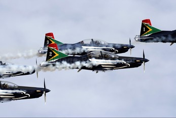 2024 - South Africa - Air Force: Silver Falcons Pilatus PC-7 I & II