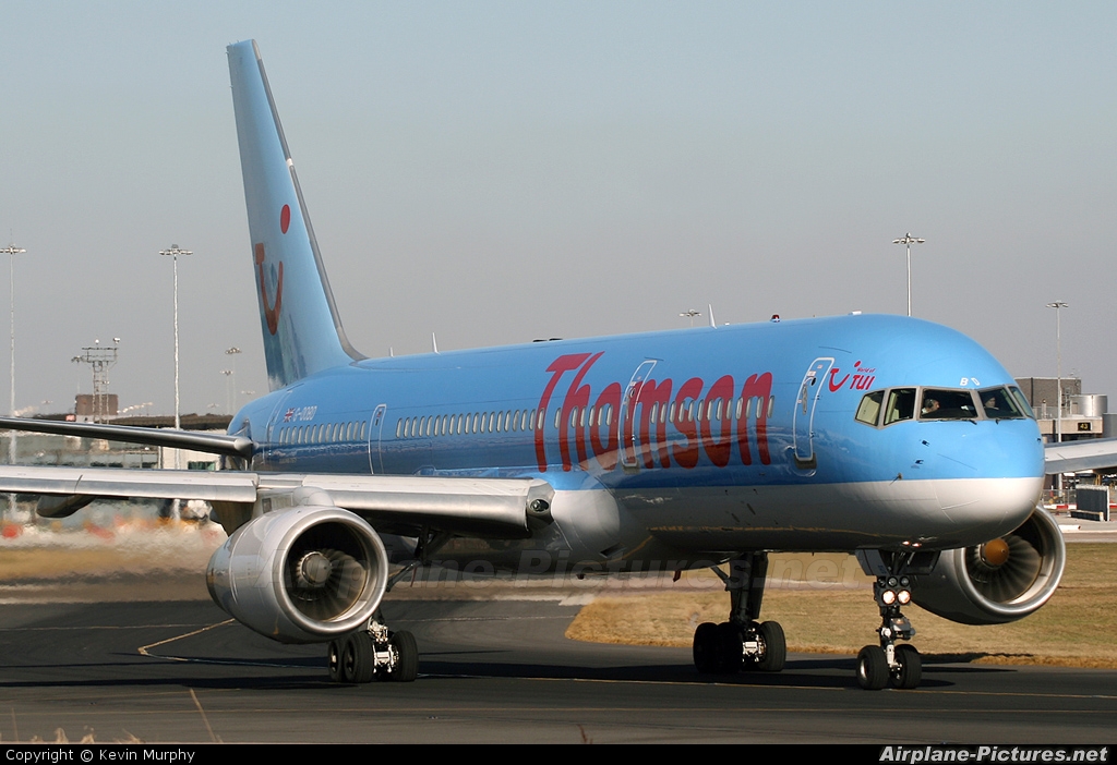 Thomson/Thomsonfly G-OOBD aircraft at Manchester