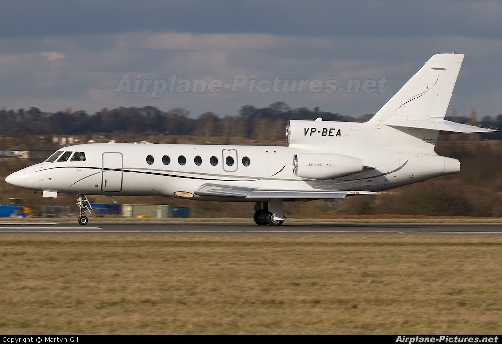 Private VP-BEA aircraft at London - Luton