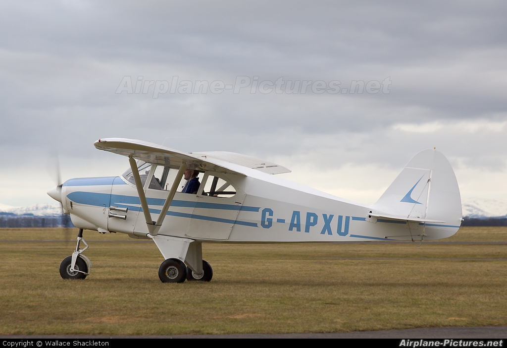 Scottish Aero Club G-APXU aircraft at Perth - Scone