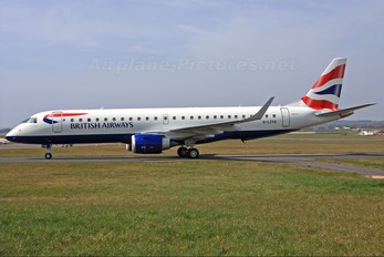 G-LCYK - British Airways - City Flyer Embraer ERJ-190 (190-100)
