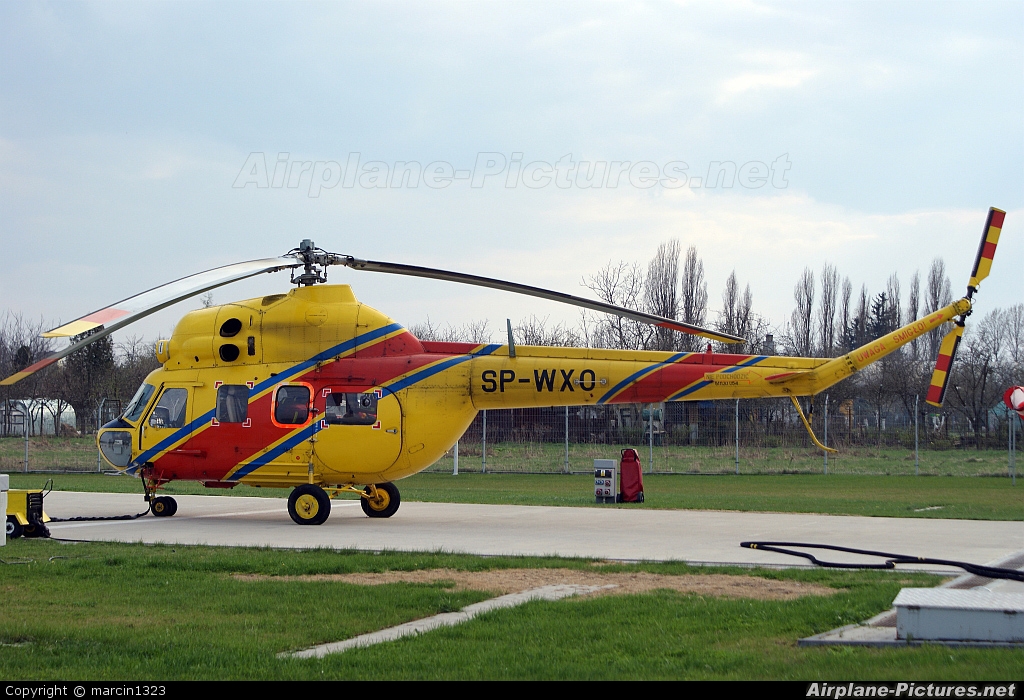Polish Medical Air Rescue - Lotnicze Pogotowie Ratunkowe SP-WXO aircraft at Płock