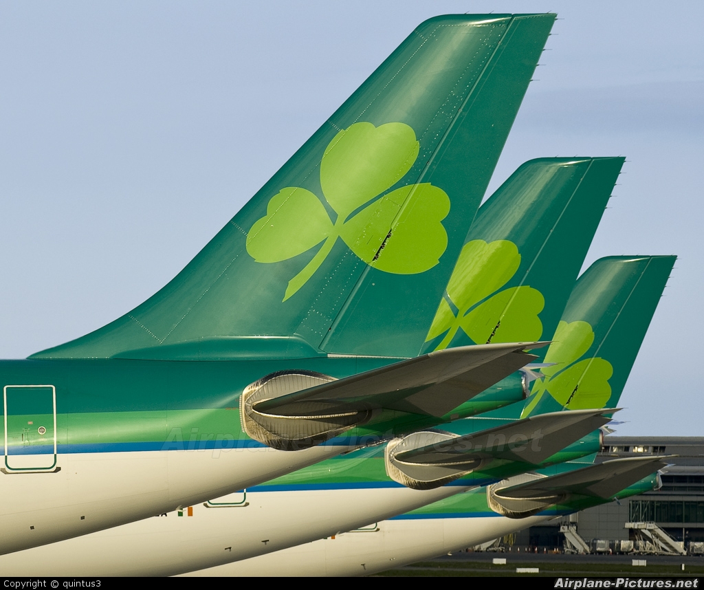 Aer Lingus EI-DUZ aircraft at Dublin