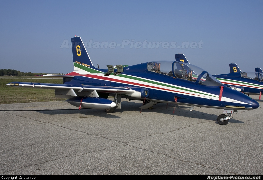 Italy - Air Force "Frecce Tricolori" MM54052 aircraft at Cameri