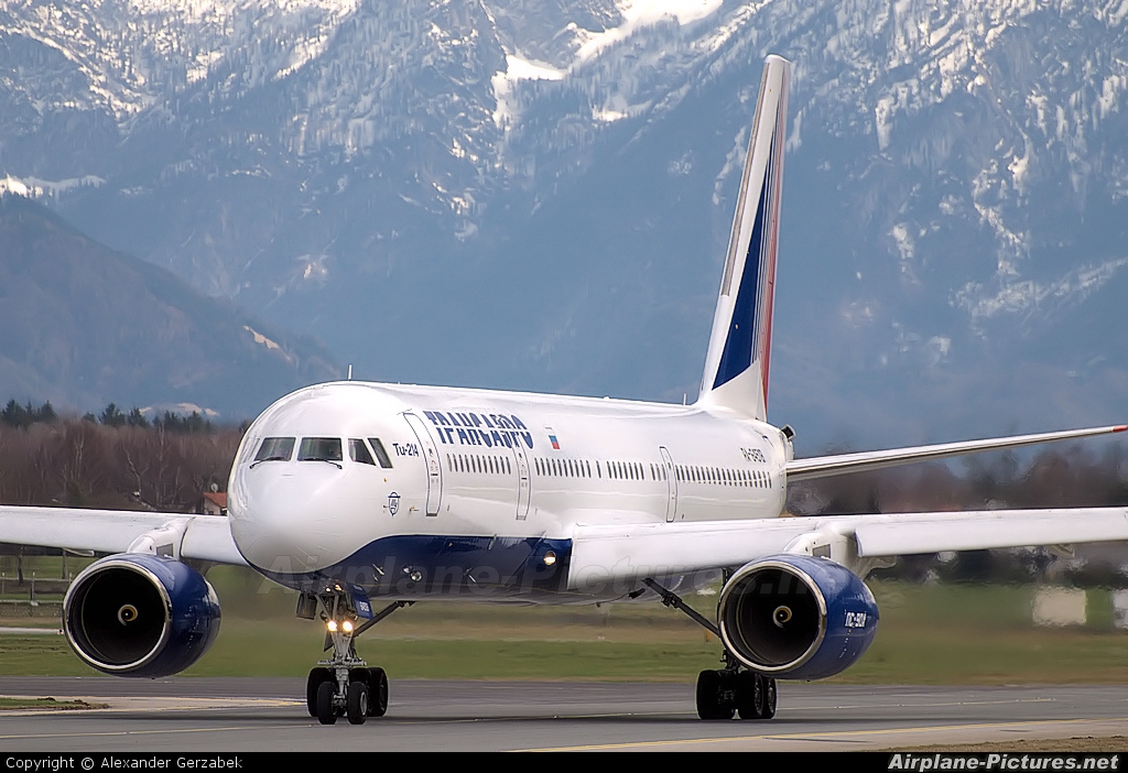 Transaero Airlines RA-64518 aircraft at Salzburg