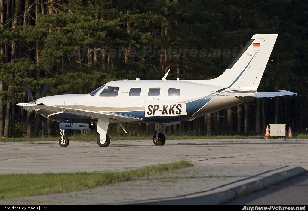 Private SP-KKS aircraft at Babimost