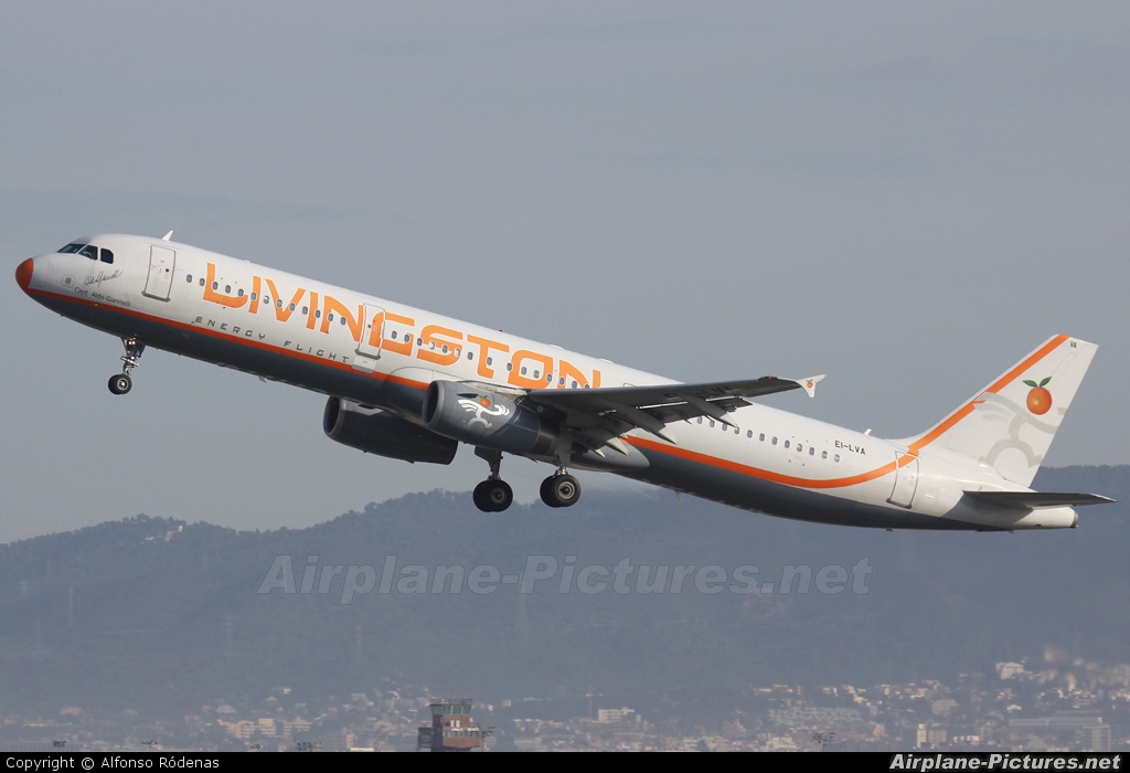 Livingston Energy Flight EI-LVA aircraft at Barcelona - El Prat