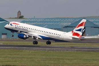 G-LCYL - British Airways - City Flyer Embraer ERJ-190 (190-100)