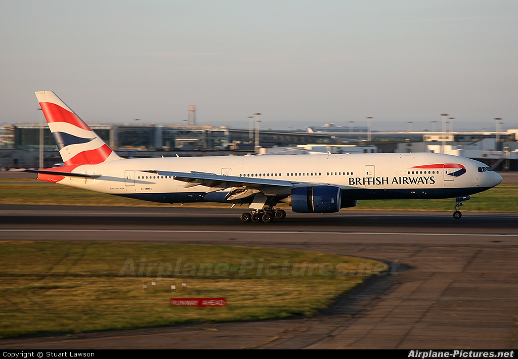 British Airways G-YMMH aircraft at London - Heathrow