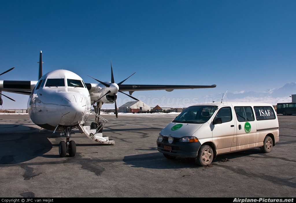 Denim Air PH-FZH aircraft at Mazar-e Sharif