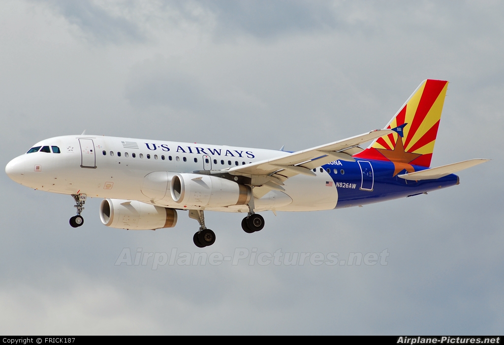 US Airways N826AW aircraft at Las Vegas - McCarran Intl
