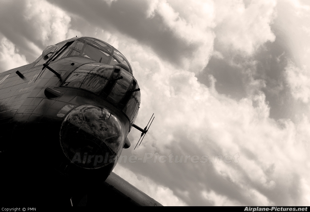 Royal Air Force "Battle of Britain Memorial Flight" PA474 aircraft at Waddington