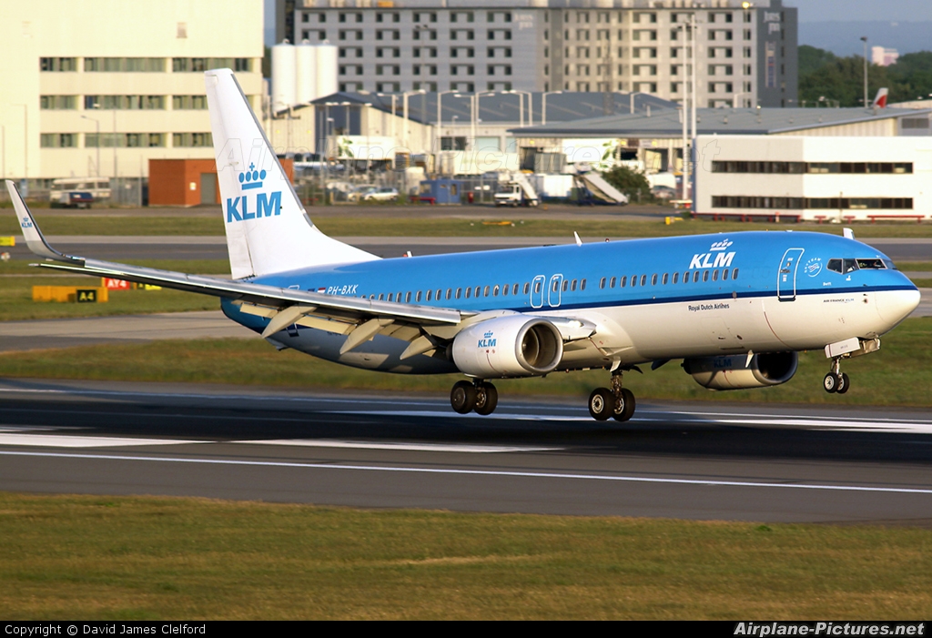 KLM PH-BXK aircraft at London - Heathrow