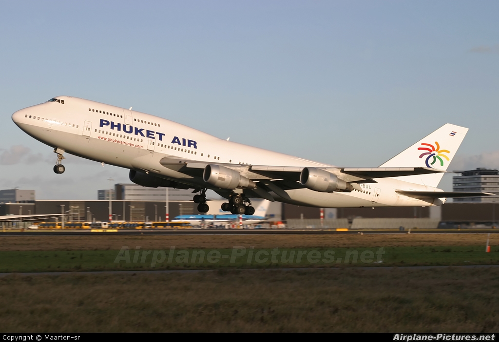 Phuket Air PH-BUU aircraft at Amsterdam - Schiphol