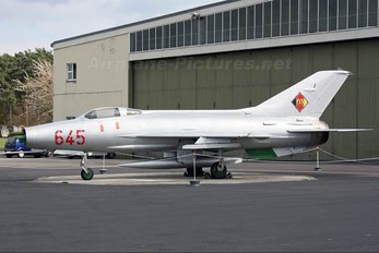 645 - Germany - Democratic Republic Air Force Mikoyan-Gurevich MiG-21F-13