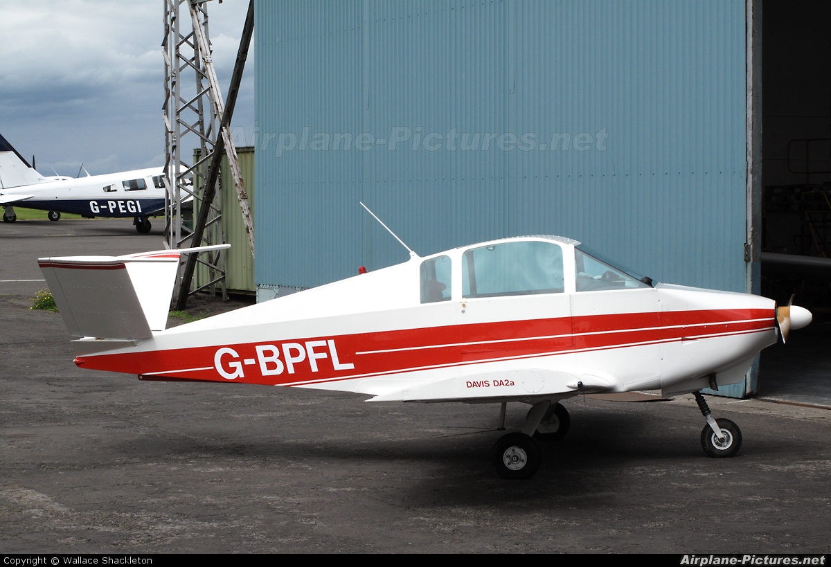 Private G-BPFL aircraft at Perth - Scone