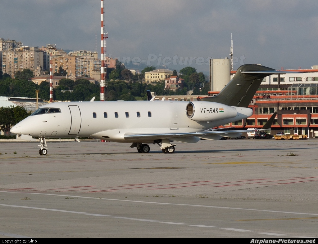 Golden Wings VT-RAK aircraft at Genoa - Sestri