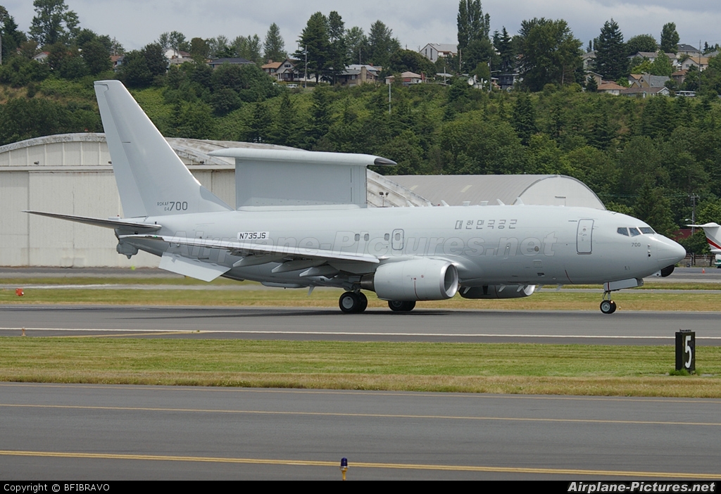 Korea (South) - Air Force N735JS aircraft at Seattle - Boeing Field / King County Intl