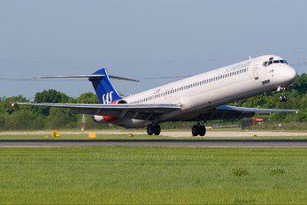 LN-ROY - SAS - Scandinavian Airlines McDonnell Douglas MD-82