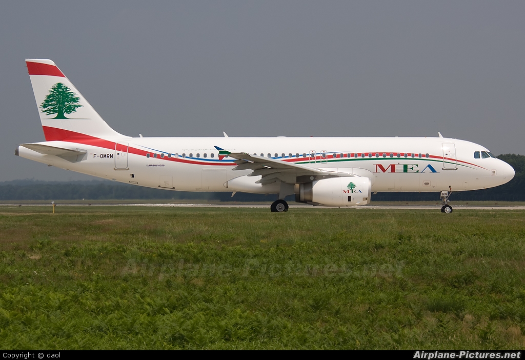 MEA - Middle East Airlines F-OMRN aircraft at Milan - Malpensa