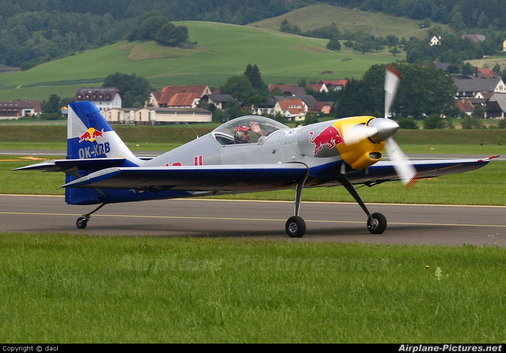 The Flying Bulls : Aerobatics Team OK-XRB aircraft at Zeltweg
