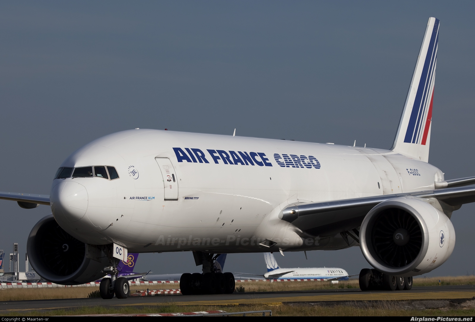 Air France Cargo F-GUOC aircraft at Paris - Charles de Gaulle