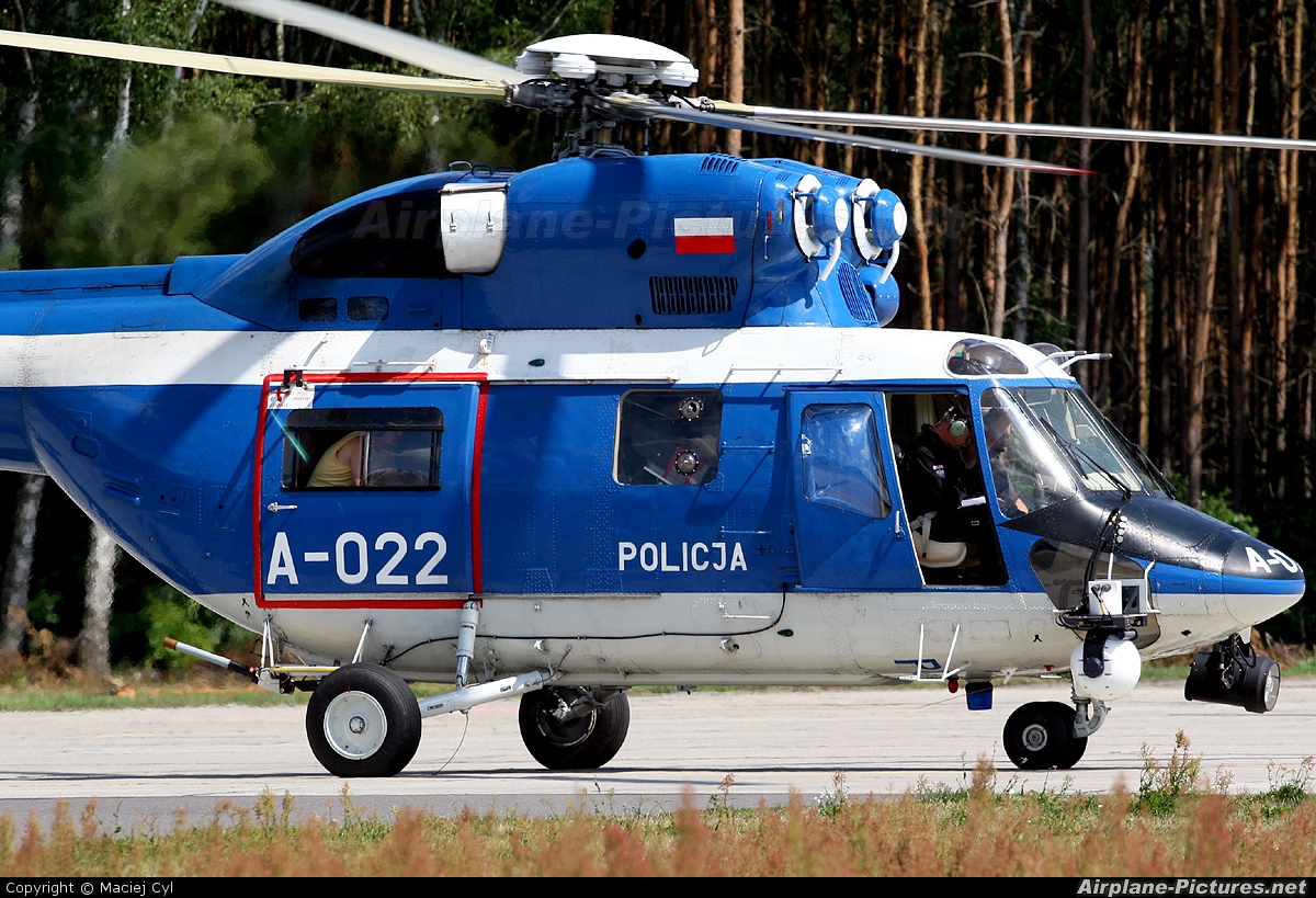 Poland - Police SN-31XP aircraft at Babimost