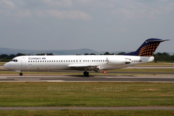 D-AFKC - Contact Air - Lufthansa Regional Fokker 100