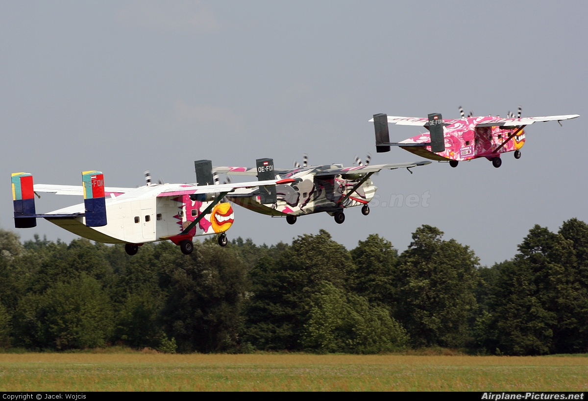 Pink Aviation OE-FDK aircraft at Włocławek - Kruszyn