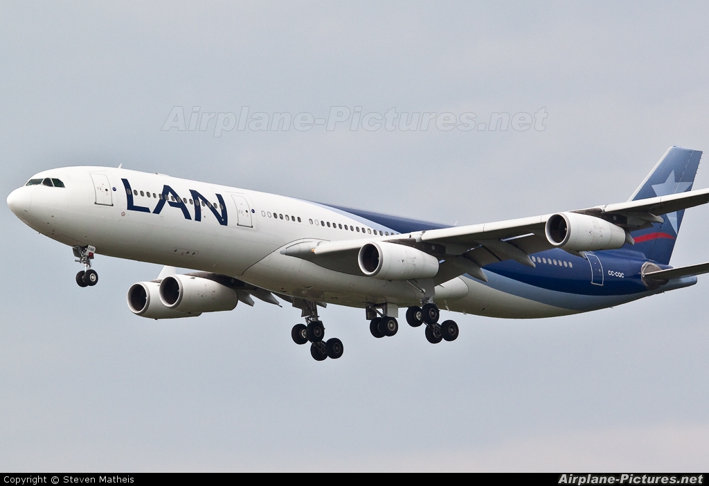 LAN Airlines CC-CQC aircraft at Frankfurt