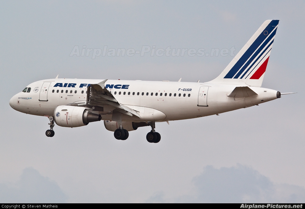 Air France F-GUGR aircraft at Frankfurt